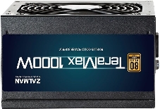 Блок питания Zalman ZM1000-TMX, 1000W, ATX12V v2.52, APFC, 12cm Fan, 80+ Gold, Full Modular, Retail