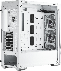 Корпус Cooler Master MasterBox 520 WHITE U3x1,U3.1type Cx1,Audio,ARGB fanx3,front TG panel