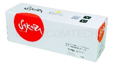  Картридж SAKURA CF402A для HP Color LaserJet Pro M252n/M252dn/MFP277dw/277n,  желтый, 1400 к. 
