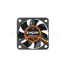 Вентилятор ExeGate ExtraSilent ES04010S3P, 40x40x10 мм, подшипник скольжения, 3pin, 5000RPM, 24dBA