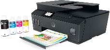 МФУ HP Smart Tank 615 AiO, струйный принтер/сканер/копир, (A4, 11/5 стр/мин, USB, Wi-Fi, BT, черный)