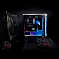 Компьютерный корпус XPG BATTLECRUISER-BLACKCOLOR BOXWORLDWIDE (ATX, 4 RGB вентилятора 120мм, стеклянная боковая панель, черный)
