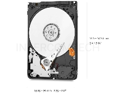 Жёсткий диск WD Blue™ WD20SPZX 2ТБ 2,5 5400RPM 128MB (SATA-III) Mobile