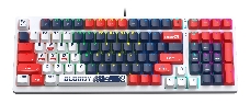 Клавиатура A4Tech Bloody S98 механическая синий/белый USB for gamer LED (SPORTS NAVY)