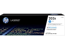 Тонер-картридж HP CF541X (HP 203X) голубой для HP LaserJet M254/M280/M281 2500 страниц.