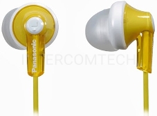 Наушники Panasonic RP-HJE118GUY желтый 1.1м