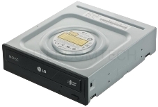 Оптический привод DVD-RW LG GH24NSD5 (SATA, внутренний, черный) OEM