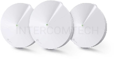 Роутер беспроводной TP-Link DECO M9 PLUS (DECO M9 PLUS(3-PACK)) AC2200 10/100/1000BASE-TX (упак.:3шт)
