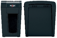 Шредер Rexel Secure X10-SL черный (секр.P-4)/перекрестный/10лист./18лтр./скрепки/скобы