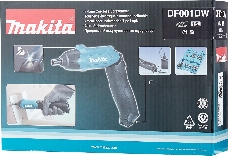 Отвертка аккумуляторная Makita DF001DW Отвертка ак,{3.6В,встр1.5Ач Li-ion,220об\мин,4Нм,0.36кг,чем,н-р акс 81шт,подсв,USB шнур}