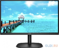 Монитор 21.5 АОС 22B2D [16:9] 1920х1080(FHD) VA, nonGLARE, 250cd/m2, H178°/V178°, 3000:1, 20M:1, 16.7M, 4ms, VGA, DVI, Tilt, 3Y, Black