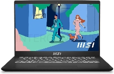 Ноутбук MSI Modern 14 C5M-010XRU Ryzen 5 5625U 16Gb SSD512Gb AMD Radeon 14 IPS FHD (1920x1080) Free DOS black WiFi BT Cam (9S7-14JK12-010)