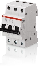 Выключатель автоматический модульный 3п C 10А 4.5кА SH203L ABB 2CDS243001R0104