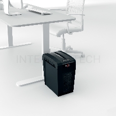 Шредер Rexel Secure X10-SL черный (секр.P-4)/перекрестный/10лист./18лтр./скрепки/скобы