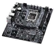 Материнская плата Asrock H610M-HDV/M.2 Soc-1700 Intel H610 2xDDR4 mATX AC`97 8ch(7.1) GbLAN+VGA+HDMI+DP