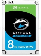Жесткий диск SEAGATE SATA 8TB 7200RPM 6GB/S 256MB ST8000VX004 Skyhawk