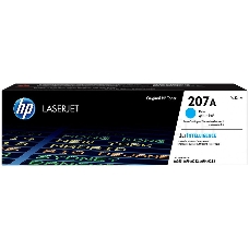 Тонер-картридж HP 207A голубой для M255/MFP M282/M283 1250 стр