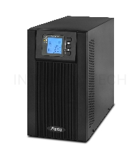 Источник бесперебойного питания Powerman Online 3000 Plus Black external battery pack (not included)(БЕЗ БАТАРЕИ)