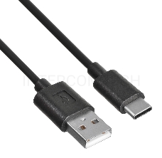 Кабель Buro USB-TC-1.2B3A 1.2м черный