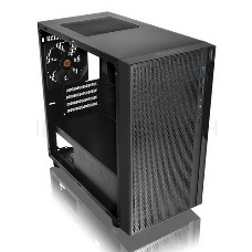 Корпус Thermaltake Versa H18 Window черный без БП mATX 2xUSB2.0 1xUSB3.0 audio bott PSU