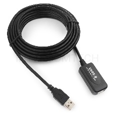 Кабель Gembird UAE016 USB 2.0 кабель удлинительный !!!Активный!!! 4.5м AM/AF