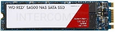 Накопитель SSD Western Digital WD Red™ SA500 NAS 3D NAND WDS500G1R0B 500ГБ M2.2280 SATA-III (TLC)