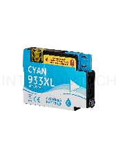 Струйный картридж Sakura CN054AE (№933XL Cyan) для HP, голубой, 14 мл., 920 к.