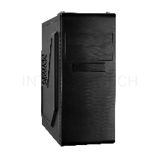 Корпус Miditower ExeGate UN-603-UN600 (ATX, БП UN600 с вент. 12см, 2*USB, аудио, черный)