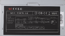 Блок питания Accord ATX 350W ACC-350W-12 (24+4pin) 120mm fan 4xSATA