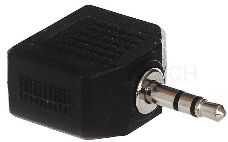 Переходник разветвитель аудио VCOM 3.5 Jack (M) - 2x3.5 Jack (F), стерео <VAD7847>