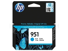 Картридж струйный HP 951 CN050AE голубой для HP OJ Pro 8610/8620 (700стр.)