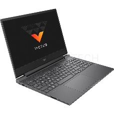 Ноутбук/ HP VICTUS 15-fa0001ur 15.6(FHD IPS)/Intel Core i5 12500H/16384Mb/512SSD/noDVD/RTX 3050/Cam/BT/WiFi/70WHr/war 1y/Mica Silver/DOS