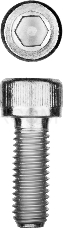 Винт ЗУБР DIN 912, М6x16 мм, 5 кг /920 шт./, кл. пр. 8.8, оцинкованный, 30318-06-016