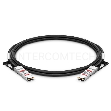 Твинаксиальный медный кабель 2m (7ft) FS for Mellanox MCP1600-E002E30 Compatible 100G QSFP28 Passive Direct Attach Copper Twinax Cable for InfiniBand EDR