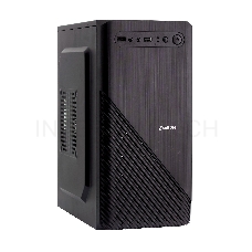 Корпус Minitower Exegate BAA-103 Black, mATX, <AAA350, 80mm>, 2*USB, Audio