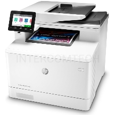 МФУ лазерный, HP Color LaserJet Pro M479dw, (W1A77A#B19),  (цветной, A4, принтер/копир/сканер, 600dpi, 27ppm, 512Mb, ADF50, Duplex, WiFi, Lan, USB)