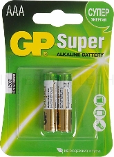 Батарея GP Super Alkaline 24A LR03 AAA (2шт)