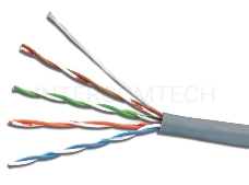 Кабель сетевой  UTP 4 Pair AWG 26 CCA 305м серый