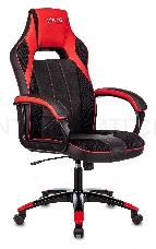 Кресло игровое Бюрократ VIKING 2 AERO RED черный/красный искусственная кожа