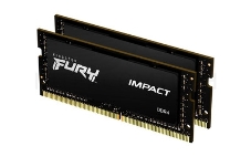 Память оперативная Kingston 16GB 2666MHz DDR4 CL15 SODIMM (Kit of 2) FURY Impact