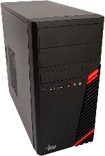 Компьютер IRU Game 520B5SM MT Ryzen 5 5600G (3.9) 8Gb SSD250Gb RX 6500XT 4Gb Windows 11 Home Single Language 64 GbitEth 400W черный