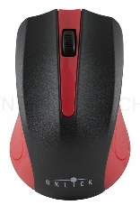 Мышь Oklick 485MW черный/красный оптическая (1200dpi) беспроводная USB (2but)