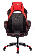 Кресло игровое Бюрократ VIKING 2 AERO RED черный/красный искусственная кожа