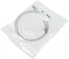 Кабель Патч-корд Lanmaster TWT-45-45-1.0/S-GY вилка RJ-45-вилка RJ-45 кат.5е 1м серый LSZH (уп.:1шт)