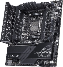 Материнская плата ASUS ROG CROSSHAIR X670E GENE, Socket AM5, X670, 2*DDR5, 2xUSB4, 4xSATA3 + RAID, M2, Audio, Gb LAN, USB 3.2, USB 2.0, ATX; 90MB1B80-M0EAY0