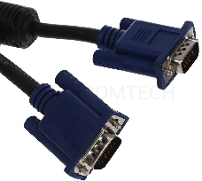 Кабель монитор-SVGA card (15M-15M) 3.0м 2 фильтра VCOM