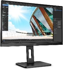 МОНИТОР 27 AOC U27P2 Black с поворотом экрана (4K, IPS, 3840x2160, 4 ms, 178°/178°, 350 cd/m, 50M:1, +HDMI 2.0, +Displa