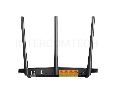 Беспроводный двухдиапазонный  TP-Link маршрутизатор с VDSL/ADSL модемом SOHO Archer VR400, 867 Мбит/с + 300 Мбит/с, VDSL2/ADSL2+, Annex A, 4 порта 100 Мбит/с, 1 порт WAN 1000 Мбит/с, 1 порт USB 2.0