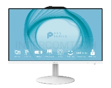 Моноблок MSI PRO AP242 12M-418XRU (MS-AE06)  23.8'' FHD(1920x1080)/Intel Core i5-12400 2.5GHz Hexa/16GB/1TB+256GB SSD/Integrated/WiFi/BT/2.0MP/KB+MOUSE(WLS)/noOS/1Y/WHITE