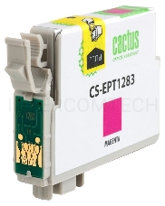 Картридж струйный Cactus CS-EPT1283 пурпурный для Epson Stylus S22/SX125/SX420/SX425 (7ml)